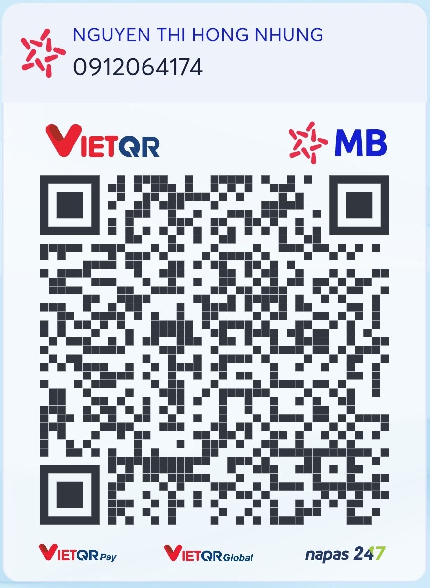 Mã QR chuyển khoản MB – Nguyễn Thị Hồng Nhung